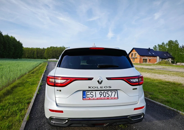 Renault Koleos cena 81700 przebieg: 115270, rok produkcji 2018 z Sieradz małe 326